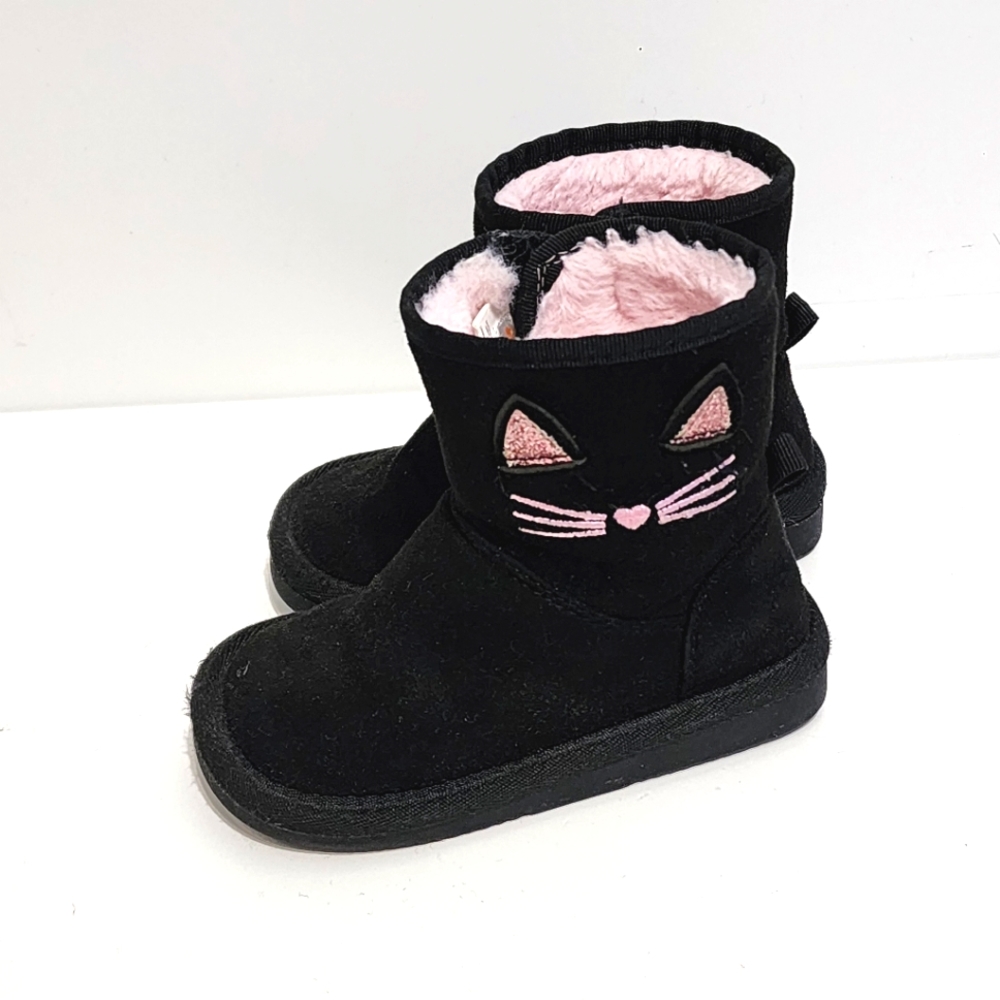 Toddler Girl Faux Fur Lined Cozy Fall Boot